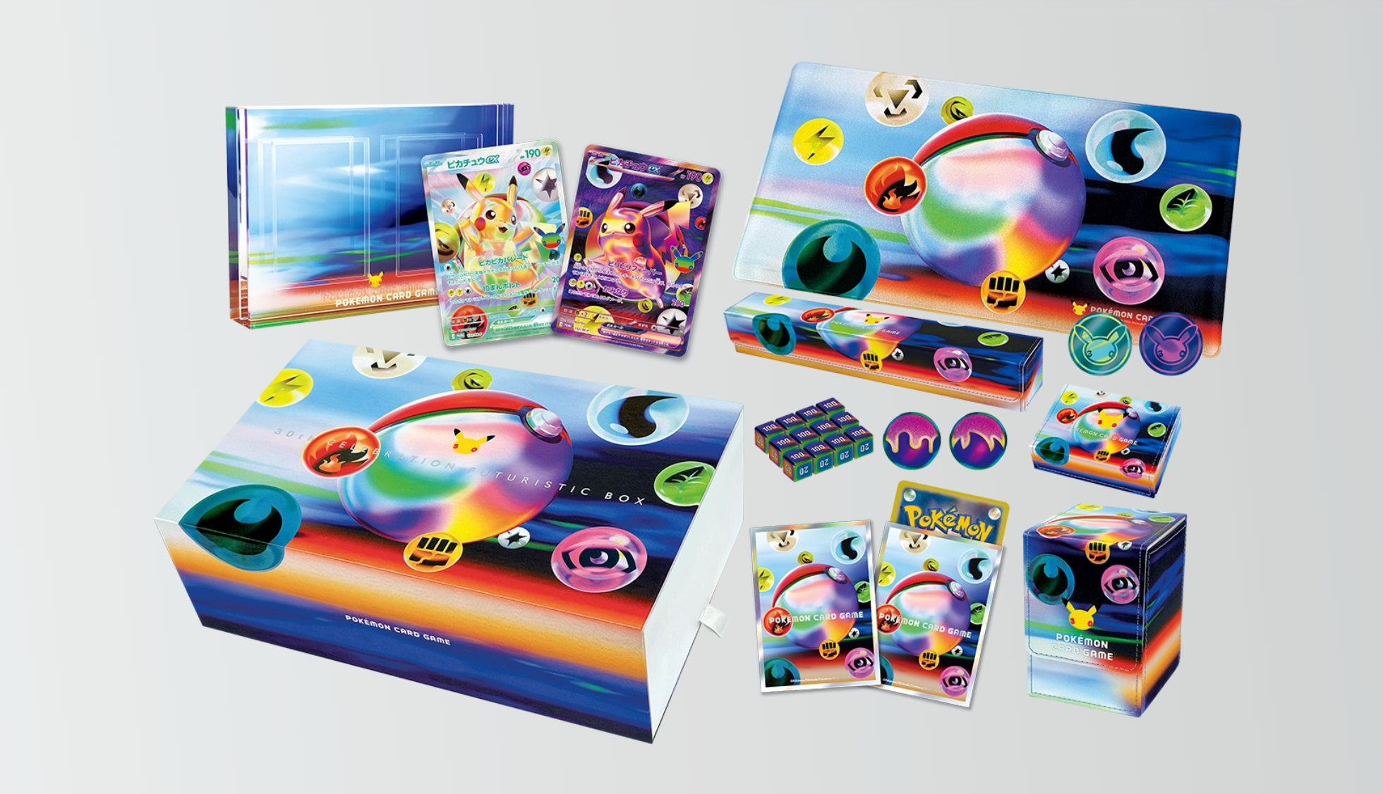 【預訂】Pokémon TCG 寶可夢卡牌 30th CELEBRATION 30週年慶典 / 未來感慶典頂級收藏盒